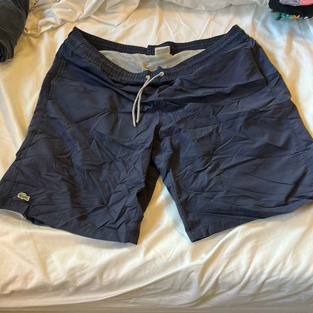 Men’s size 7 (xxl) Lacoste swimsuit